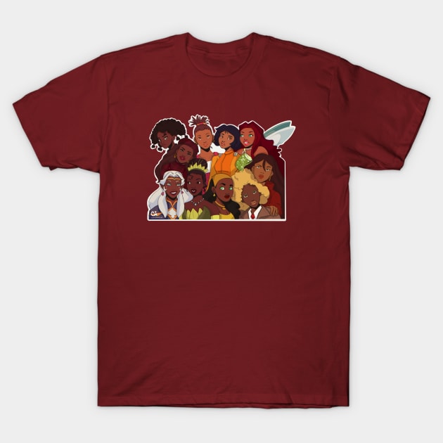 Animated Melanin T-Shirt by CarmahnArt